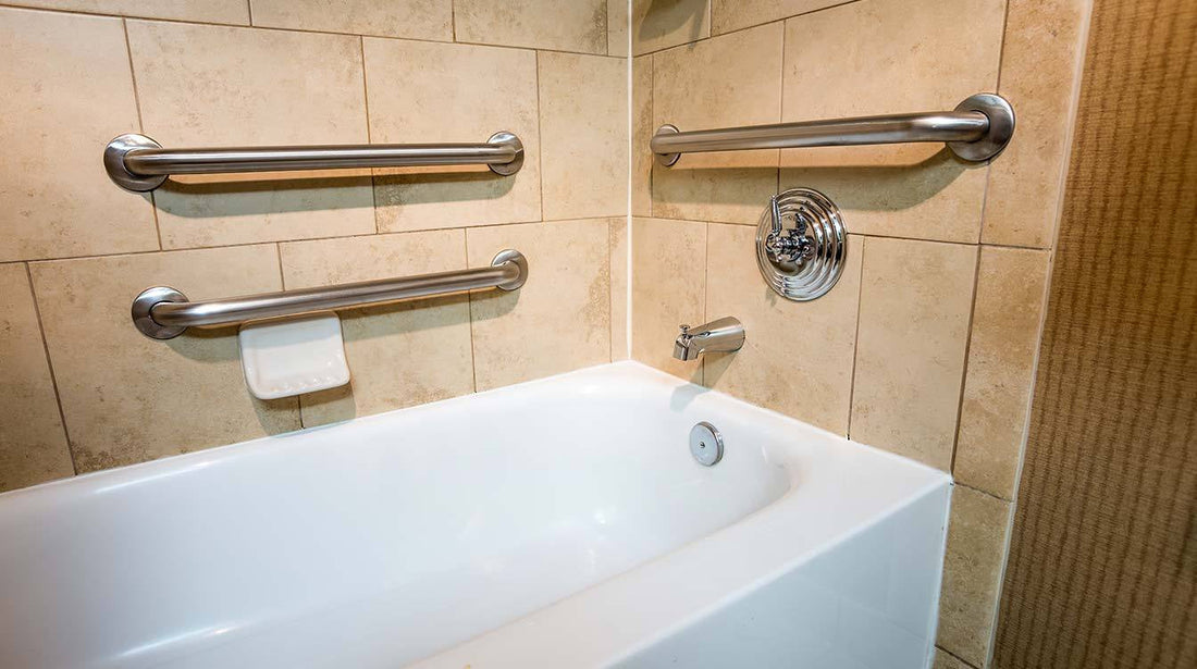 Prevent Bathroom Falls: How To Install Grab Bars For Showers