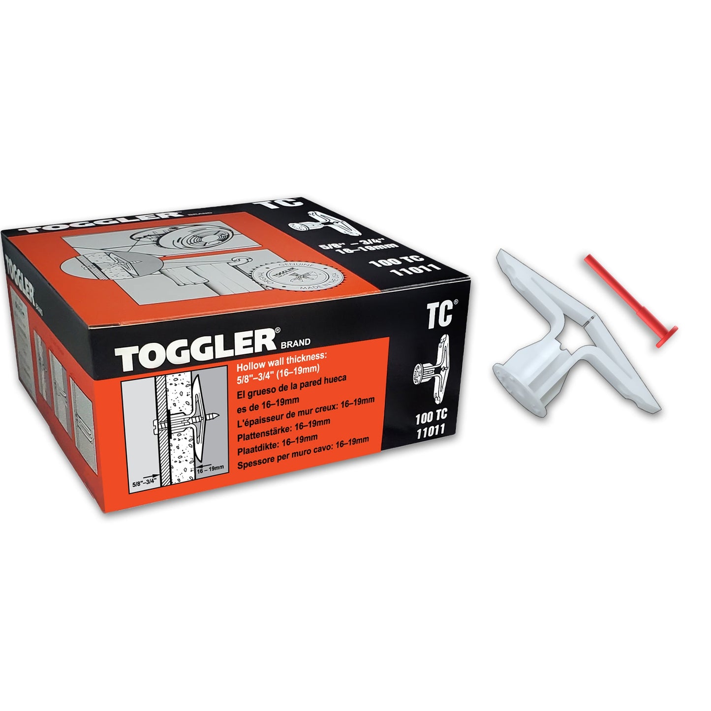 TOGGLER® Plastic Toggle Anchor